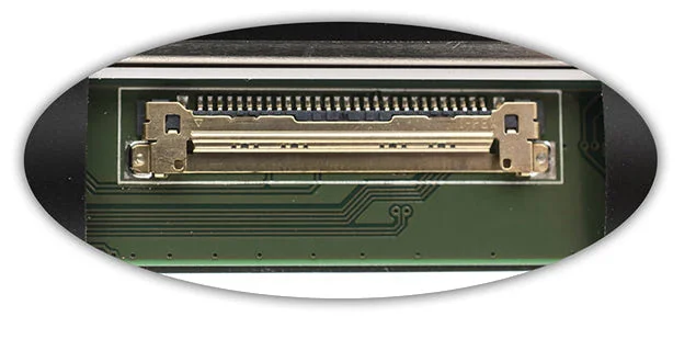 15.6_HD_1366x768_30pin(eDp)_narrow_Крепления сверху и снизу_350mm - изображение 3